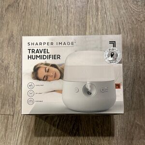 Sharper Image White Travel Humidifier